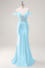 Strapless Sleeveless Long Mermaid Formal Dress With Appliques Pleated