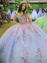 Off-Shoulder Sparkle Ball Gown Beaded Tulle Princess Dress for Prom Quinceanera & Sweet 16 Celebrations
