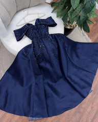 Newinlook Elegant Off-The-Shoulder Sequins Evening Dress