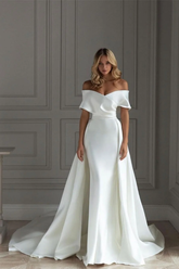 Off the Shoulder Strapless Sleeveless Long Formal Dress With Ruffles