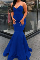 Newinlook Sweetheart Mermaid Yellow Evening Dress