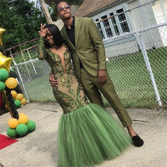 Newinlook Bespoke Lime Green Party Prom Suit - Elegant 2-Piece for Men