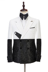 Newinlook Shining White Double-Breasted Evening Suit for Boys