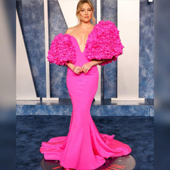 Newinlook Chic Deep V Strapless Long Evening Dress