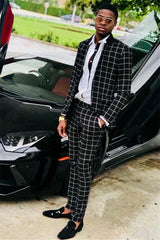 Newinlook Black Wedding Suit for Groom and Groomsmen - Fashionable Marriage Suit