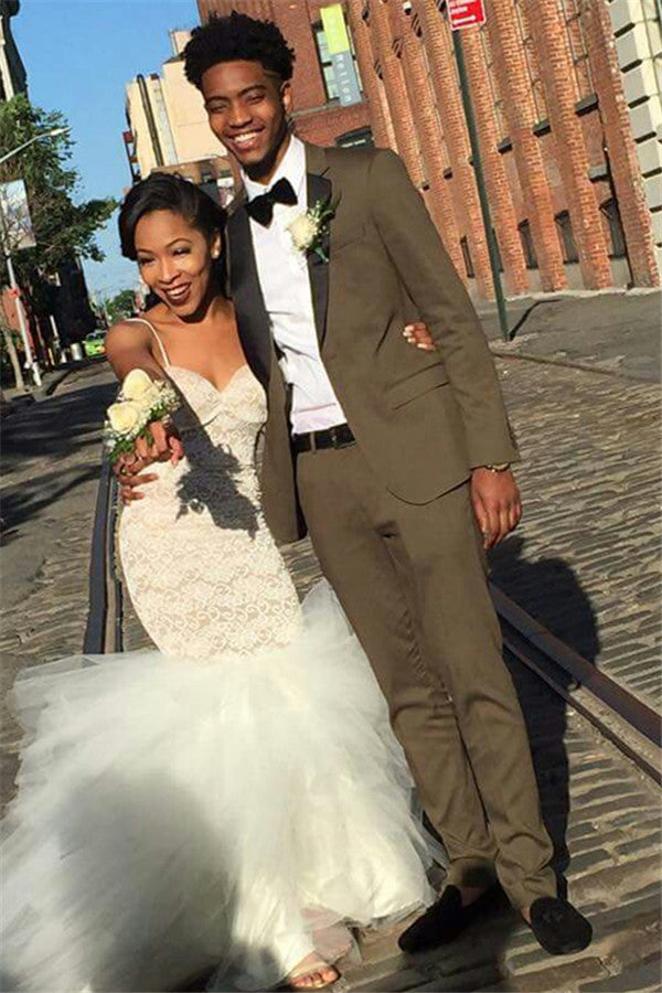 Newinlook High Quality One Button Aiden Bespoke Prom Suits with Two Pieces for Party Formal