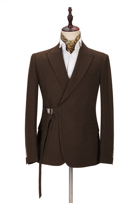 Newinlook Popular Formal Bespoke Prom Suit with Peaked Lapel