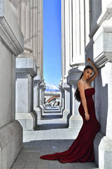 Newinlook Strapless Mermaid Evening Dress