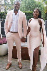 Newinlook Daniel Wedding Suits - Pink Two Pieces for Sale