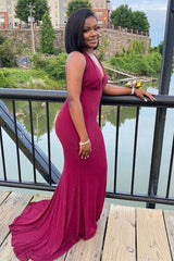 Newinlook Chic Halter Sleeveless Long Evening Dress