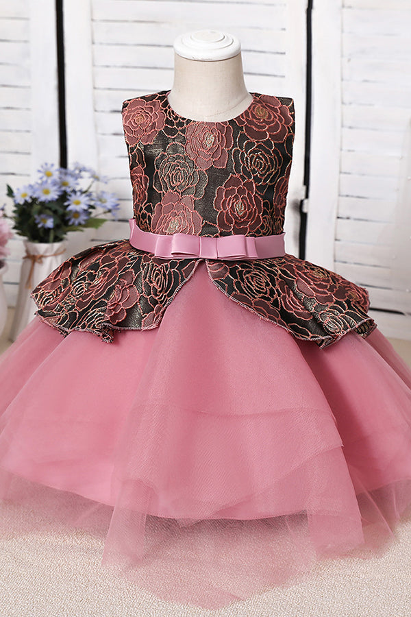 Blue Mix Black Lace Flower Girl Dress Newinlook Blue Mix Black Lace Flower Girl Dress Newinlook