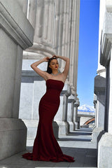 Newinlook Strapless Mermaid Evening Dress