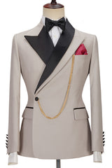 Newinlook Glamorous David Beckham Royal Wedding Suit with Peaked Lapel