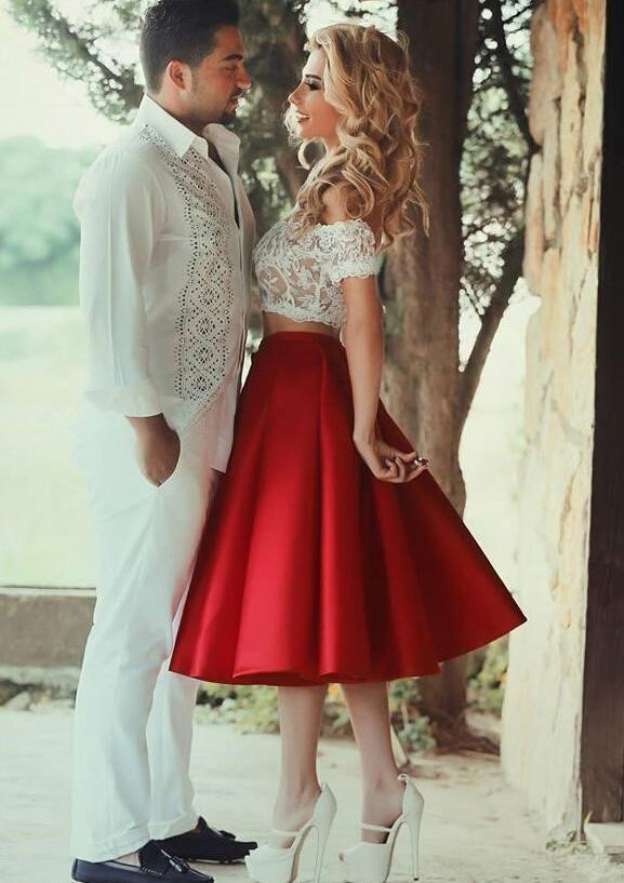 Elegant Off-The-Shoulder Satin Homecoming Dress With Appliqued Lace