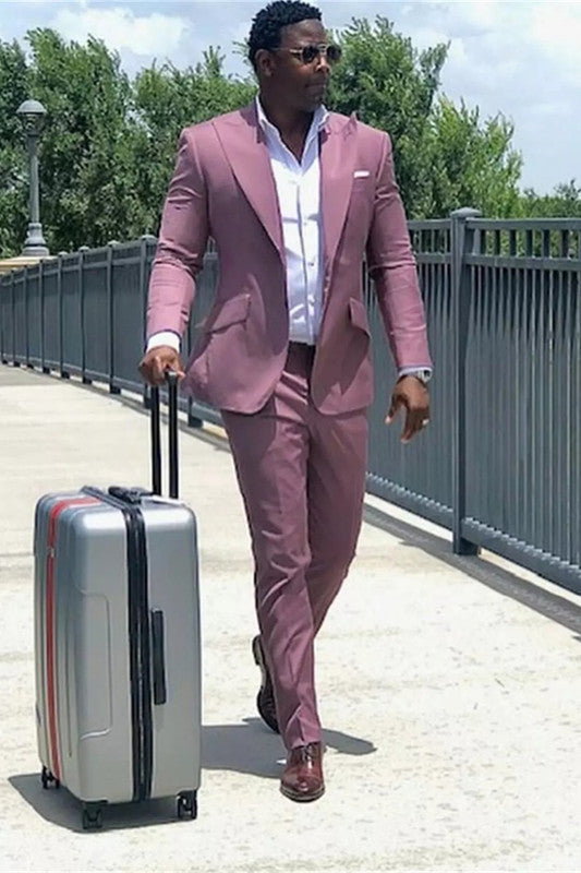 Newinlook Stylish Formal Prom Suit with Peaked Lapel for Men