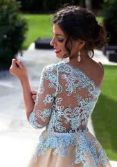 One-Shoulder Short/Mini Tulle Cocktail Dress Ball Gown With Lace