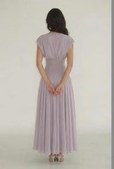 Jewel Neck Sleeveless High Waist Long Formal Dress With Appliques