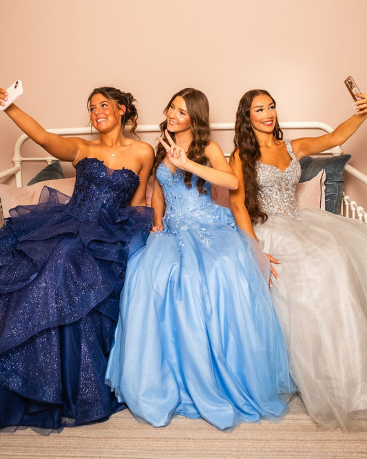 Makeup and Prom Dresses