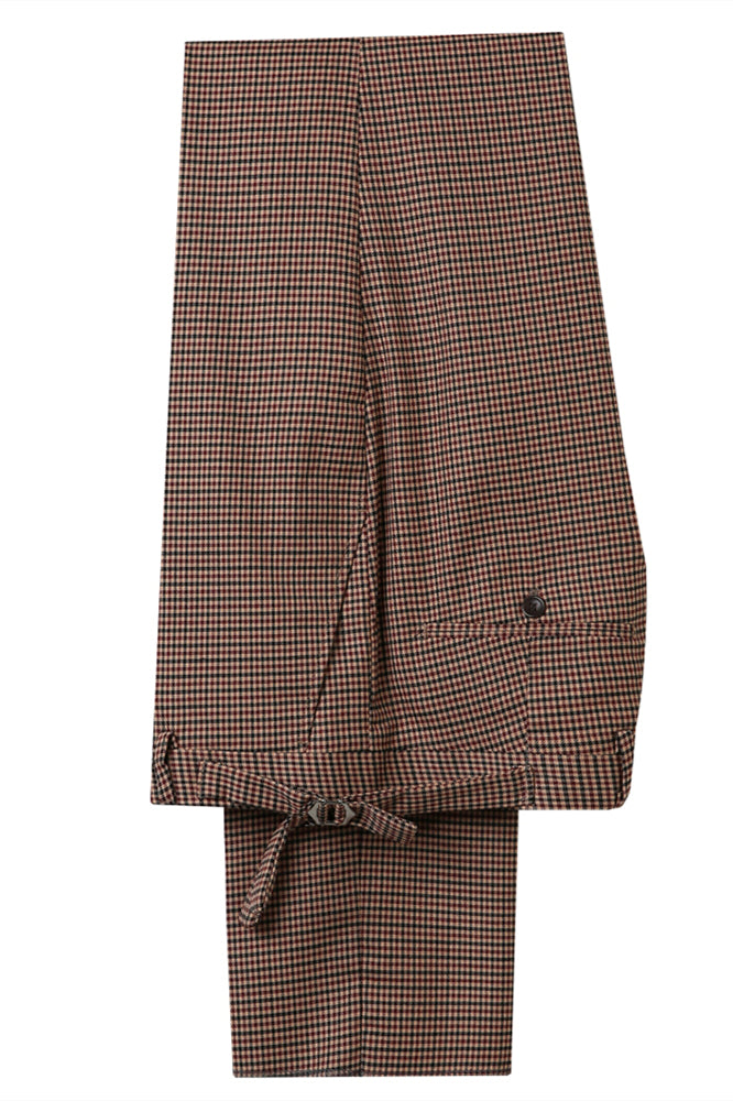 Newinlook Fashionable Burgundy Fitted Wedding Suit with Notched Lapel for Men’s Parties