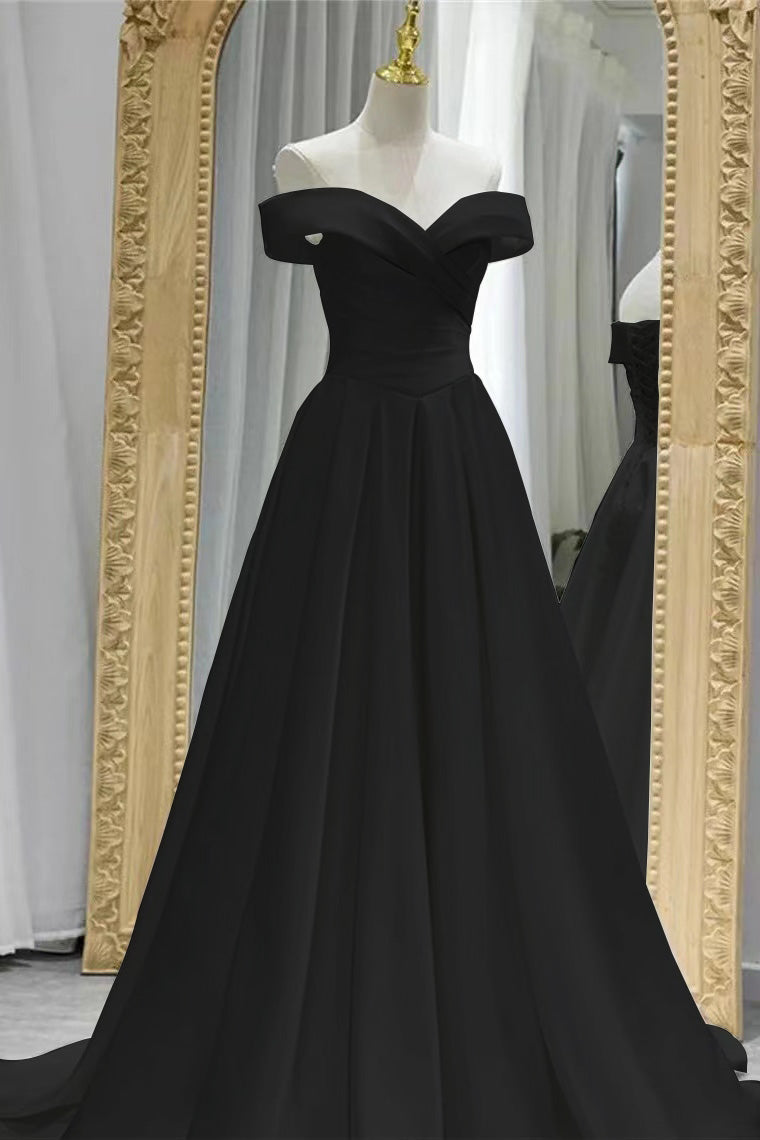 Newinlook Gorgeous Sweetheart White Off-The-Shoulder Evening Dress A-Line With Lace-Up
