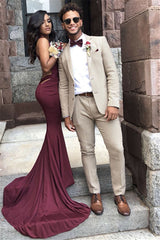 Newinlook Off-White Wedding Suit with Plaid from Men’s Wearhouse