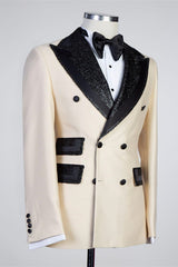 Newinlook New Arrival Double-Breasted Reception Suit with Peaked Lapel