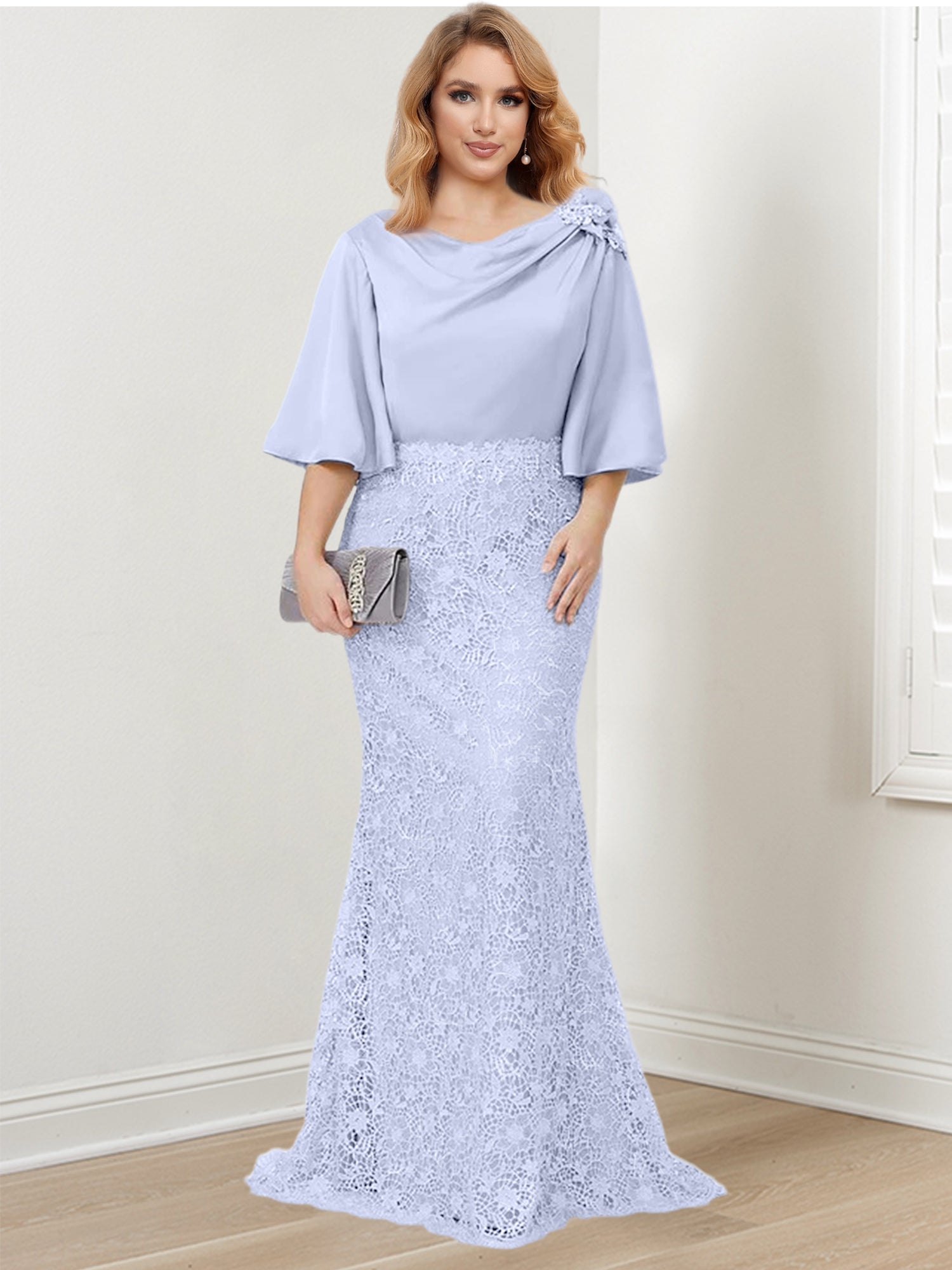 Elegant Mother of the Bride Trumpet/Mermaid Dresses Featuring Applique