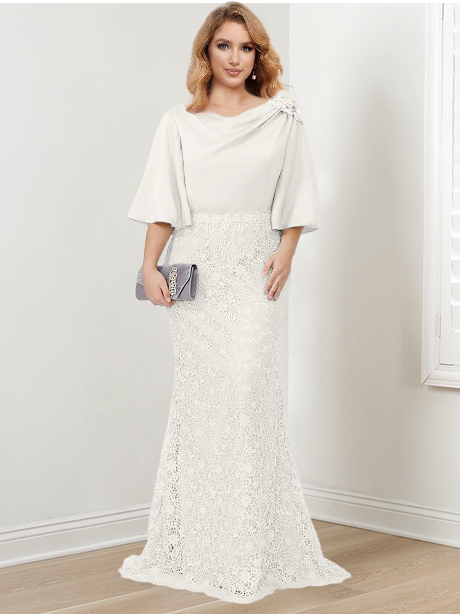 Elegant Mother of the Bride Trumpet/Mermaid Dresses Featuring Applique