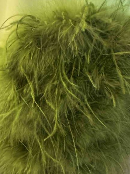 Unique Off-the-Shoulder Tea-Length Mother of the Bride Dress with Short Sleeves and Feathers