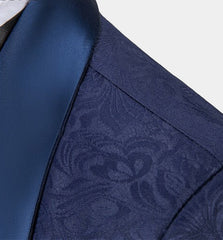 Newinlook Navy Blue Groomsmen Suit - Three Pieces Tux, On Sale