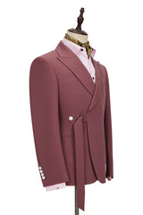 Newinlook Modern Formal Blazer with Peaked Lapel for Men’s Wedding