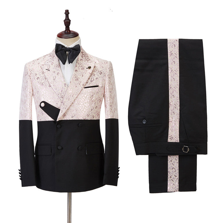 Newinlook New Casual Bespoke Suit for Men with Peaked Lapel