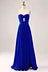 Gorgeous Fuchsia Strapless Cut Out Draped Pleated Formal Dress