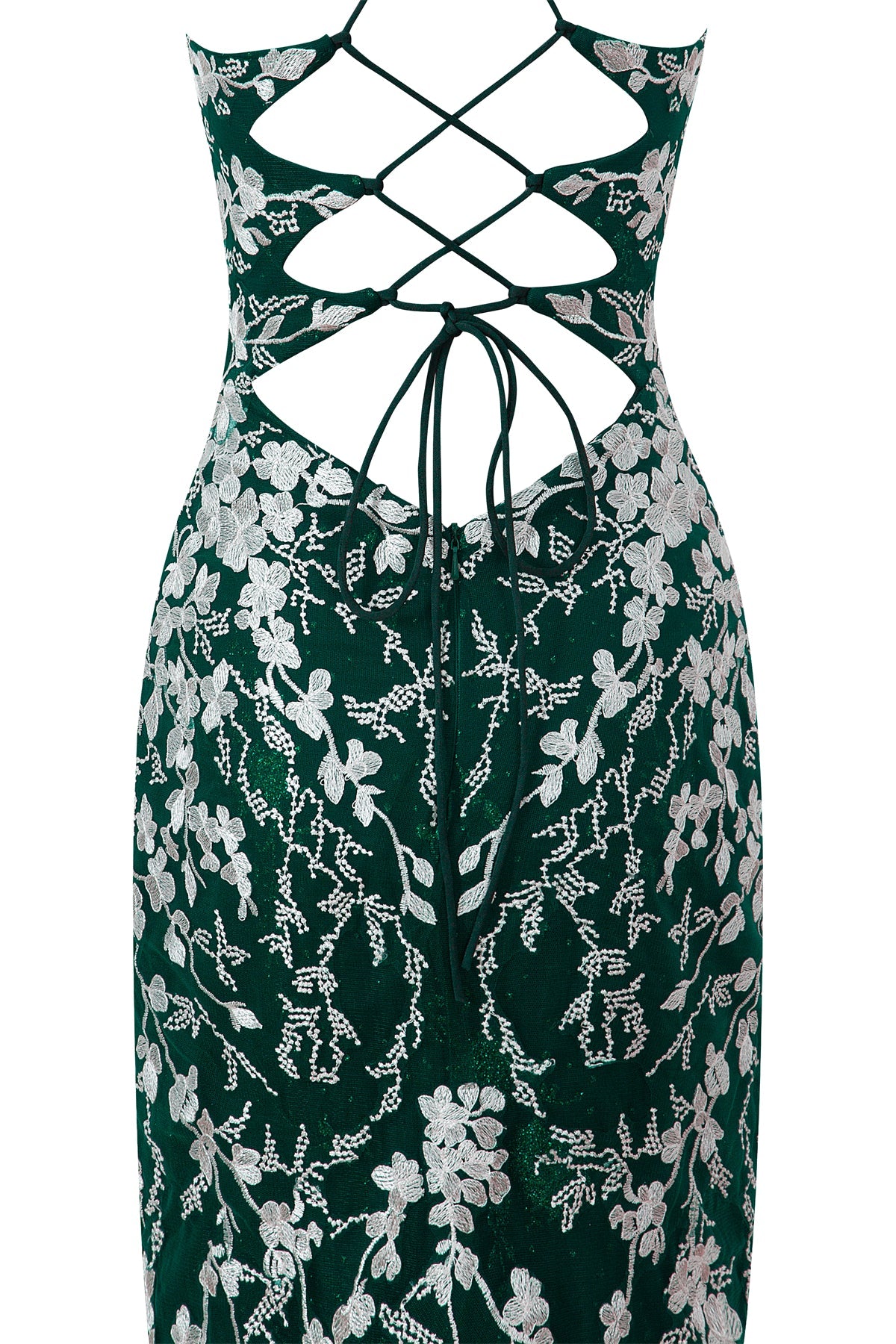 Savannah Sheath Short Spaghetti Strap Lace Homecoming Dress