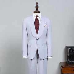 Newinlook Ivan Blue Two-Piece Bespoke Wedding Suit for Bridegrooms