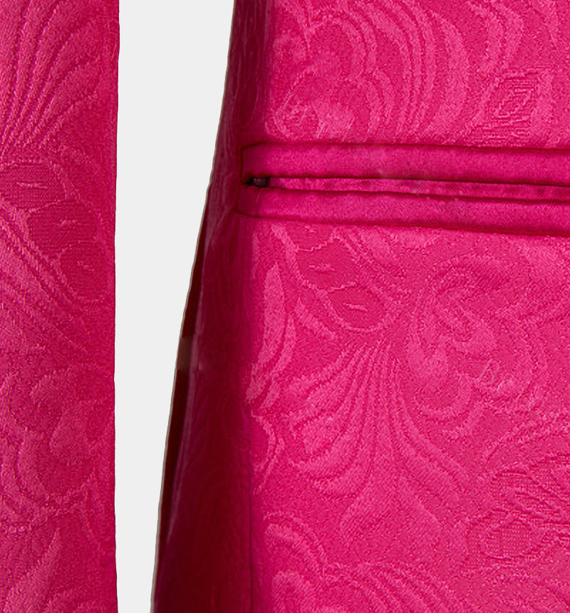 Newinlook Best One-Button Pink Wedding Suit for Groom