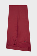 Newinlook Handsome Red Peaked Lapel Summer Wedding Suit for Men
