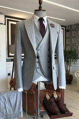 Newinlook Newest Light Pink Men's Wearhouse Wedding Suits Online