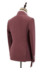 Newinlook Modern Formal Blazer with Peaked Lapel for Men’s Wedding