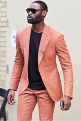 Newinlook Elegant Bespoke Best Fit Peaked Lapel Wedding Suit for Men’s Parties