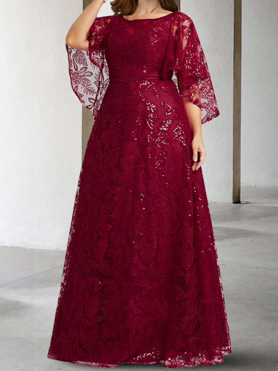 Mother of the Bride Princess A-Line Dresses Featuring Applique and Sequins