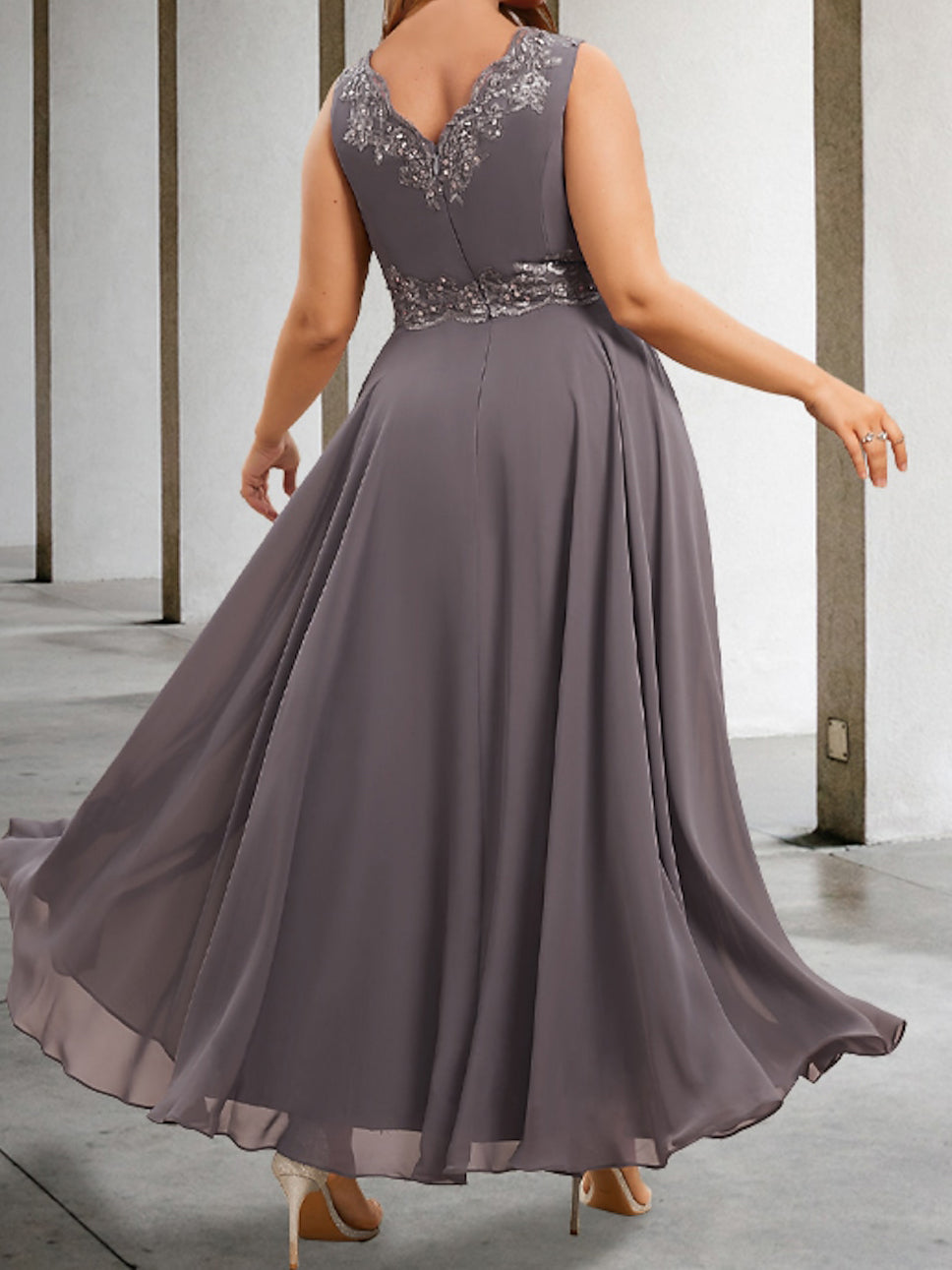 Elegant Mother of the Bride A-Line/Princess Dresses Featuring Applique & Sequins