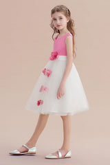 A-Line Affordable Tulle Flower Girl Dress Online
