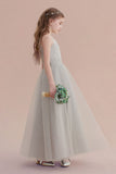 A-Line Chic Ankle Length Tulle Flower Girl Dress Online