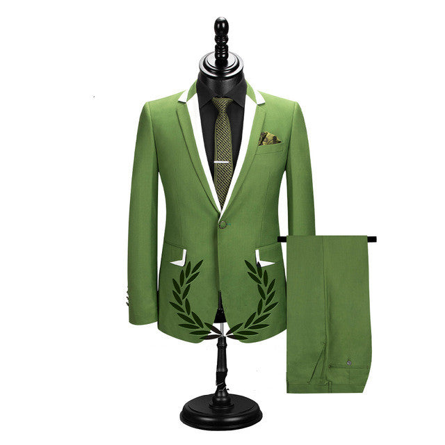 Newinlook Glamorous Best-Fit Reception Suit with Notched Lapel for Groom 2024
