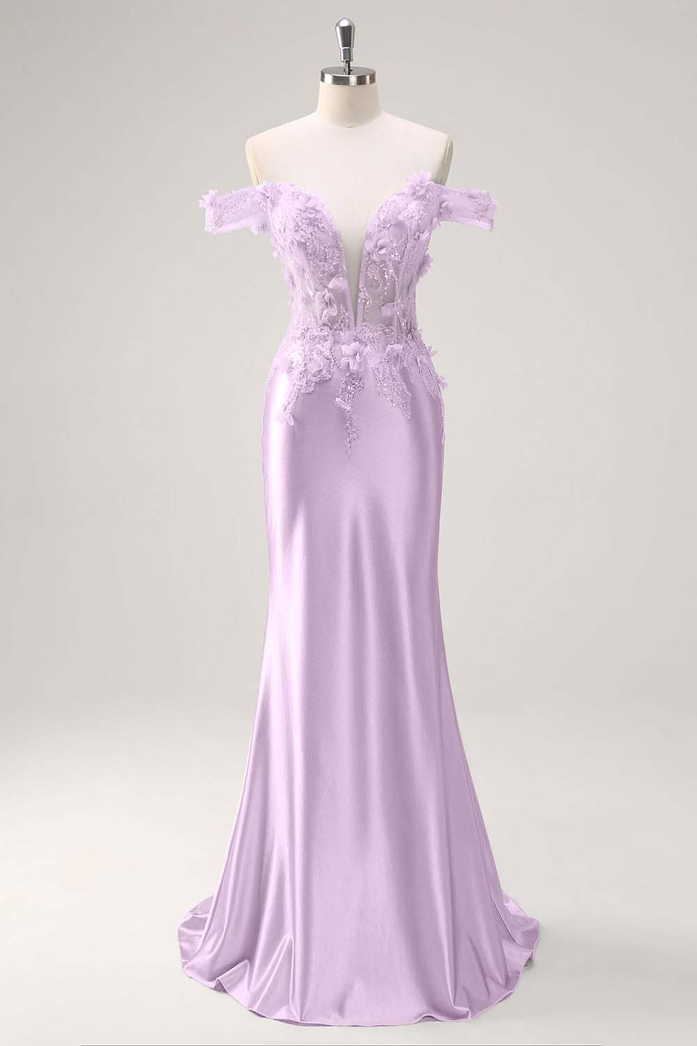 Strapless Sleeveless Long Mermaid Formal Dress With Appliques Pleated