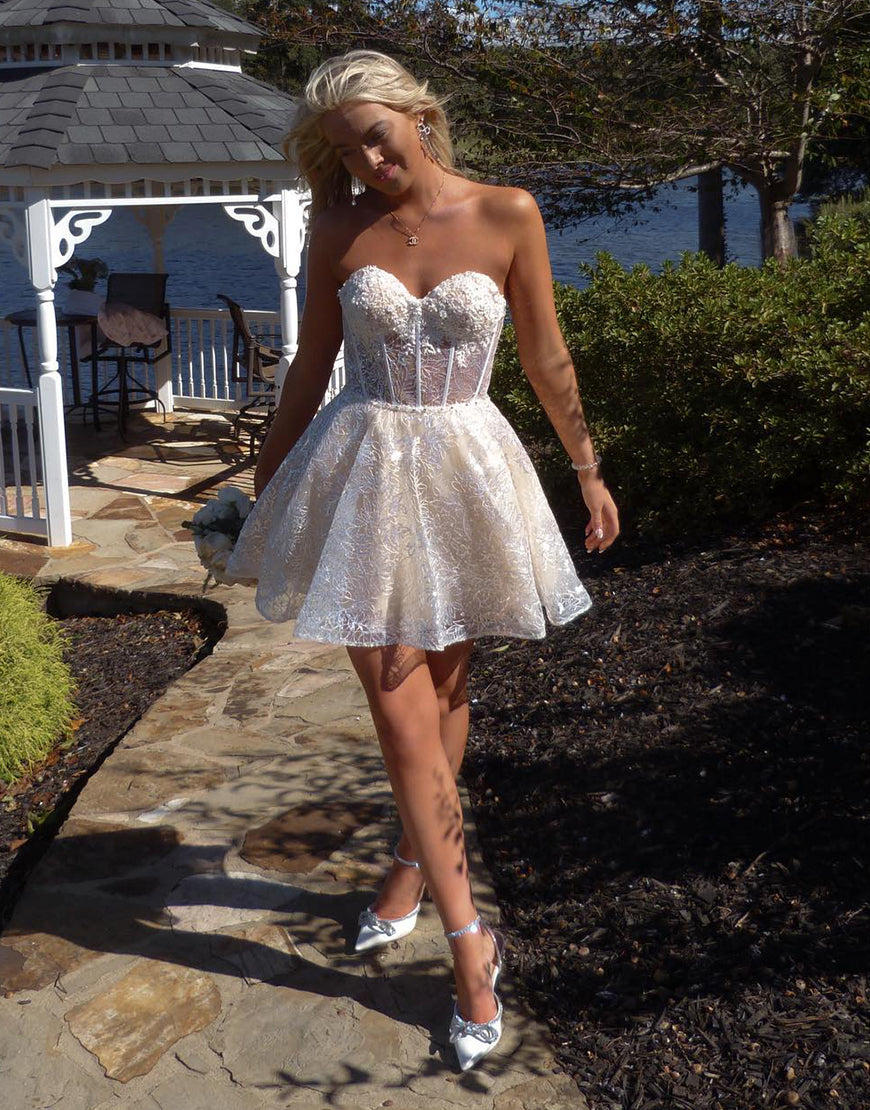Skylar A-Line Sweetheart Homecoming Dress Newinlook Skylar A-Line Sweetheart Homecoming Dress Newinlook