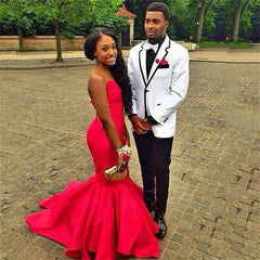 Newinlook Ethan Notched Lapel White Formal Prom Suit - Business, One Button