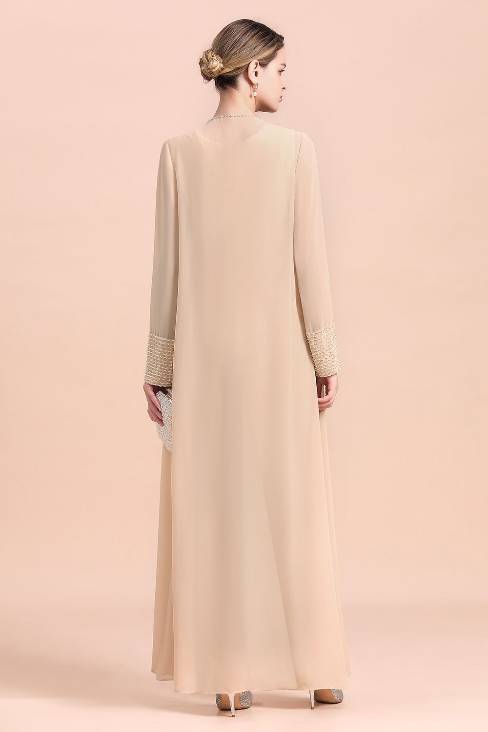 mother of the bride dress champagne with jacket Gold Champagne Mother Of The Bride Long Jacket Dresses 15 Mother Of The Bride Dresses With Jackets