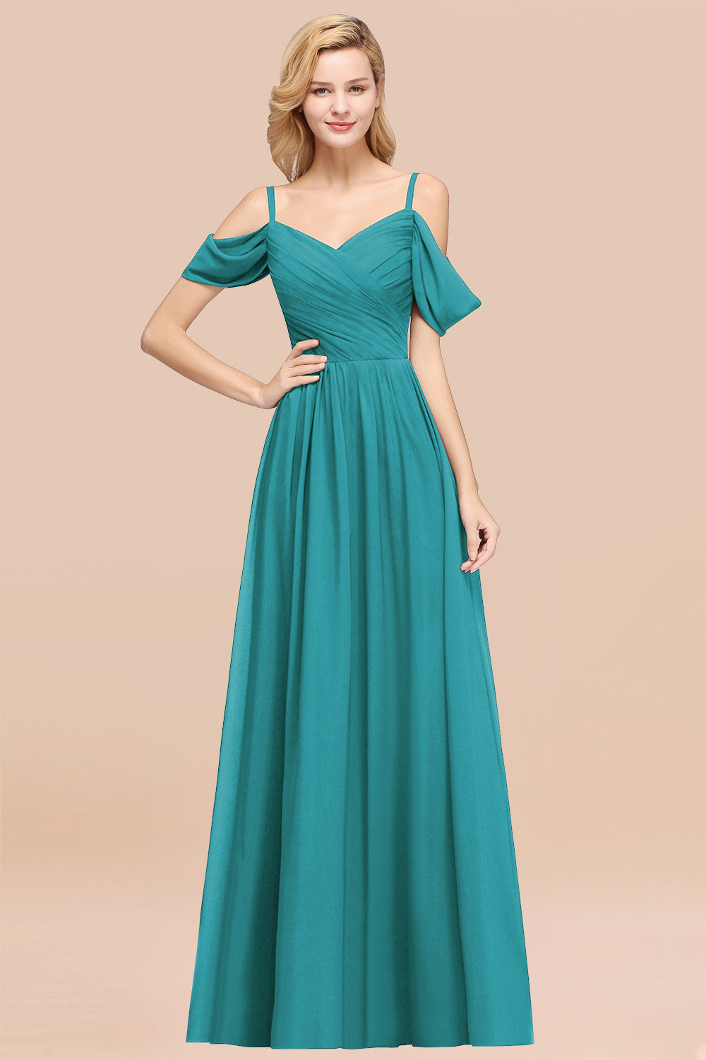 Chic Off-the-shoulder Burgundy Bridesmaid Dresses with Spaghetti Strap Newinlook Chic Off-the-shoulder Burgundy Bridesmaid Dresses with Spaghetti Strap Newinlook